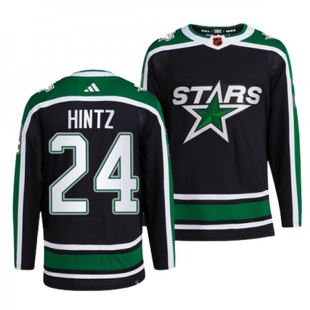 Dallas Stars Trikot Roope Hintz 24 Adidas 2022-23 Schwarz Reverse Retro 2.0 Authentic - Herren